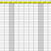 Monthly Excel planner